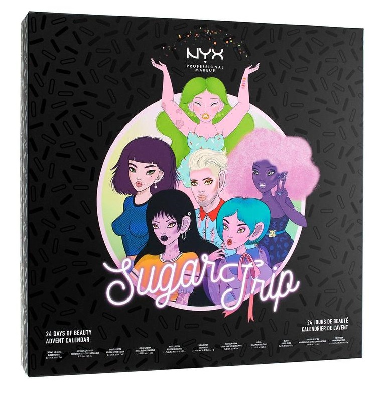 NYX Makeup Advent Calendar 2018 BeautyandHairdressing